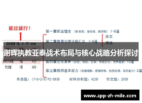 谢晖执教亚泰战术布局与核心战略分析探讨